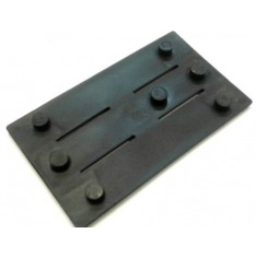 Вкладыш башмака кабины 137x80 Т-16 7 PIN для лифта Lift Material (Пр-во Россия)